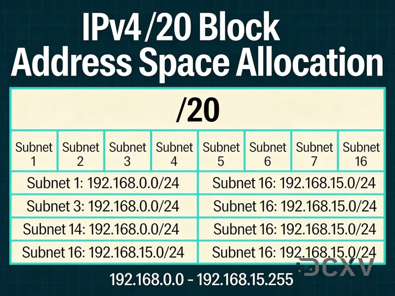 Prezzo del blocco IPv4 /20 nel 2026