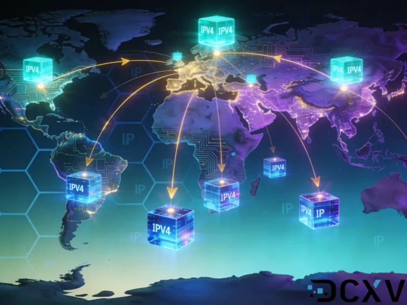 Come comprare o vendere IPv4 - intermediazione di trasferimento rapida e sicura con DCXV