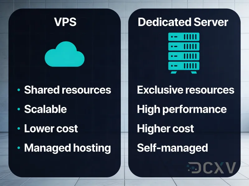 VPS vs Dedicated Server: Which to Choose in 2026