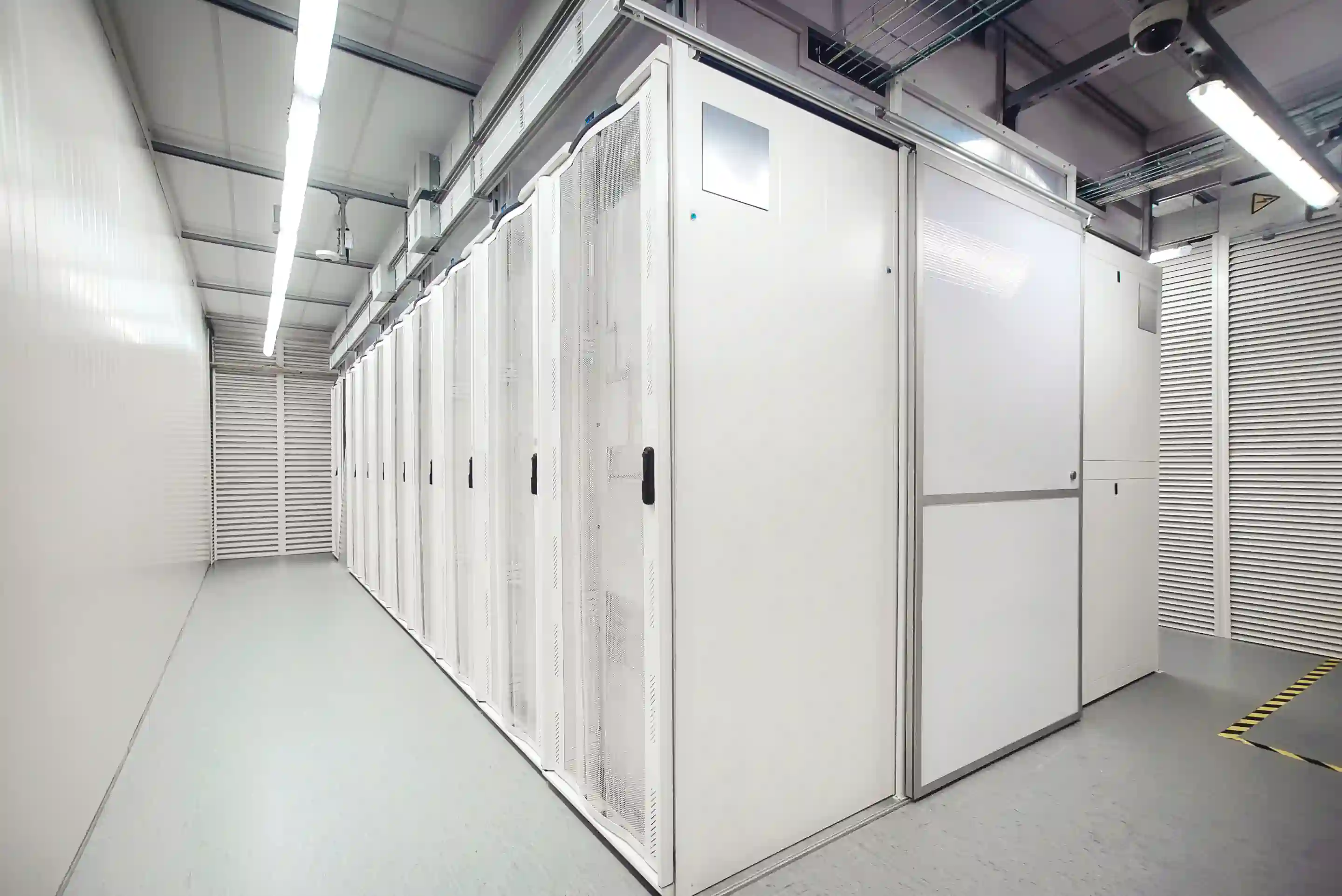 Inside of the data center